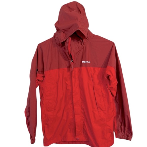 Marmot Kids Red Windbreaker Light Jacket Red L